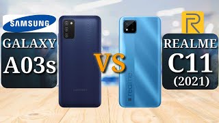 Samsung Galaxy A03s vs Realme C11( 2021) | Full Comparison | Samsung A03s vs Realme C11