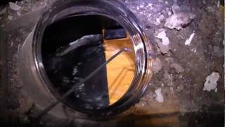 Cleaning a sewer back flow valve. HOW TO AND WHY