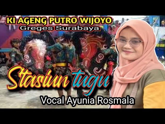 stasiun tugu Solah kepang kembar jaranan Ki Ageng Putro Wijoyo live sonto laut greges Surabaya class=