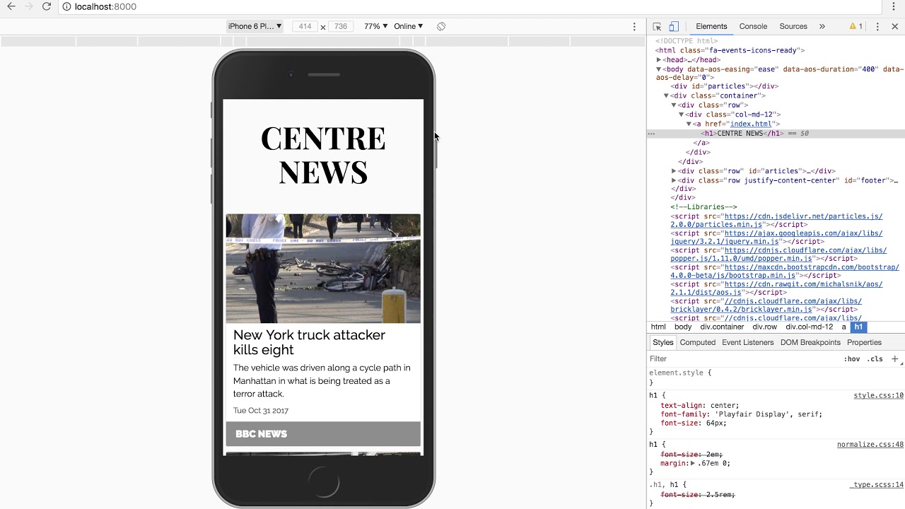 Centre News | 2017 Congressional App Challenge Winner - YouTube