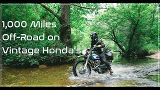 Taking Our 1972 CL350 & CL450 1,000 Miles OffRoad: The Vintage 1,000 Mountain Route 2021