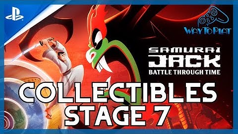 Samurai Jack: Battle Through Time - Collectible Guide Stage 7 Snowy Forest