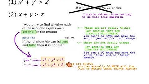 121   Thursdays with Ron  May 07 2015 Setting Goals in Data Sufficiency