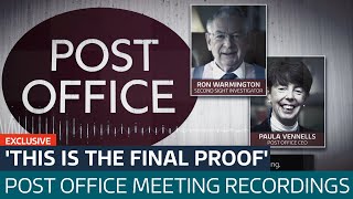 Secret recording 'final proof' former Post Office boss Paula Vennells knew about Horizon issues