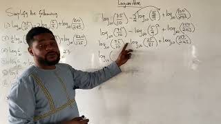 LOGARITHM PART 2.Simplification of logarithm .