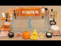 Pumpkin Pie - Mixing Makeup Eyeshadow Into Slime ASMR - Satisfying Slime Video