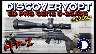 Discovery PRS ED GENII 5-25X56 Budget Rifle Scope Review