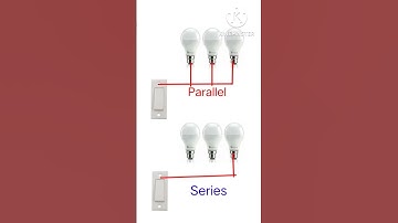 Parallel and Series  connection in Bulb with switch #electrical#shorts  #shortvideo #hindi #telugu