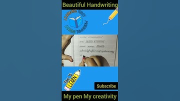 Beautiful Handwriting|| learning skills#shorts#videoviral