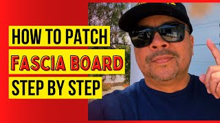 HOW TO WOOD REPAIR ( Fascia Board ) #painting #tips #shorts