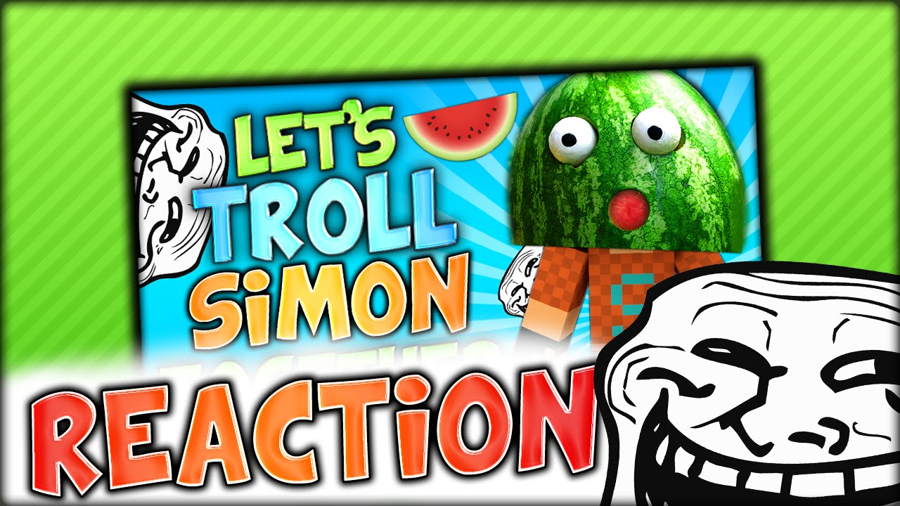 SIMON'S REACTION TO US TROLLING HIM (Minecraft / Twitter) - YouTube