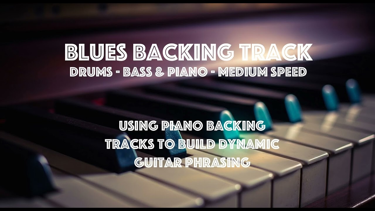 Using Piano Backing Tracks to Build Dynamic Guitar Phrasing