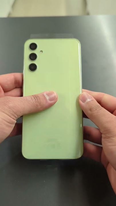 Unboxing Samsung Galaxy A34 5G
