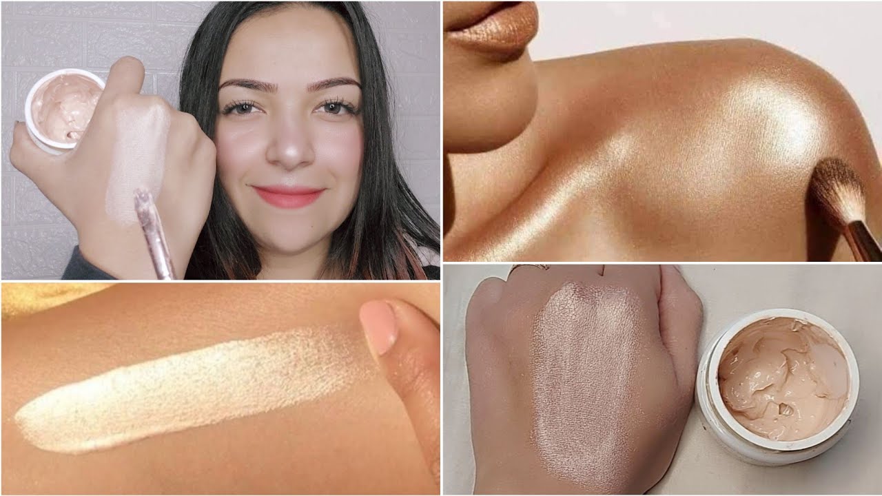 اسهل طريقة لعمل الهايلايتر في البيت / Liquid Highlighter