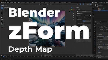 Convert 2D Images into 3D Objects with zForm Blender AddOn