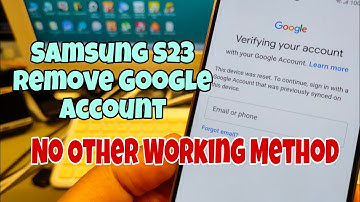 Newest Security! Samsung S23 (SM-S911B), Remove Google Account, Bypass FRP