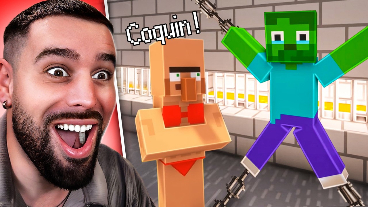 Je découvre les VIDÉOS de ToMiiX 🤣 Minecraft en sueur !