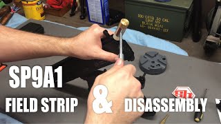 Stribog Sp9A1 Gen 2 Field Strip, Disassembly.