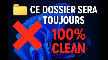 Windows 10 et 11 SURVEILLE vos fichiers ouverts : EFFACER tout automatiquement (2026)