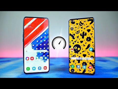 Samsung Galaxy A80 vs Galaxy S10 Plus - Speed Test!