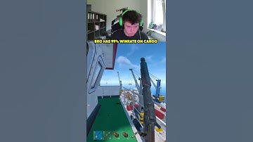 Bro has 99% Winrate on CARGO 😈 #oilrats #rust #shorts