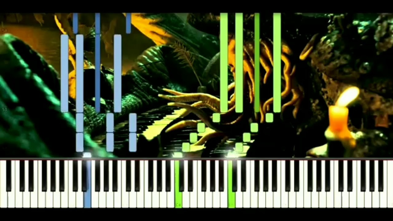 Davy jones plays his organ (reverse) - YouTube