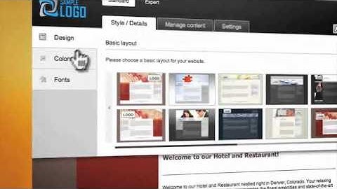 Design Your Site App - Chapter 2. Change the design