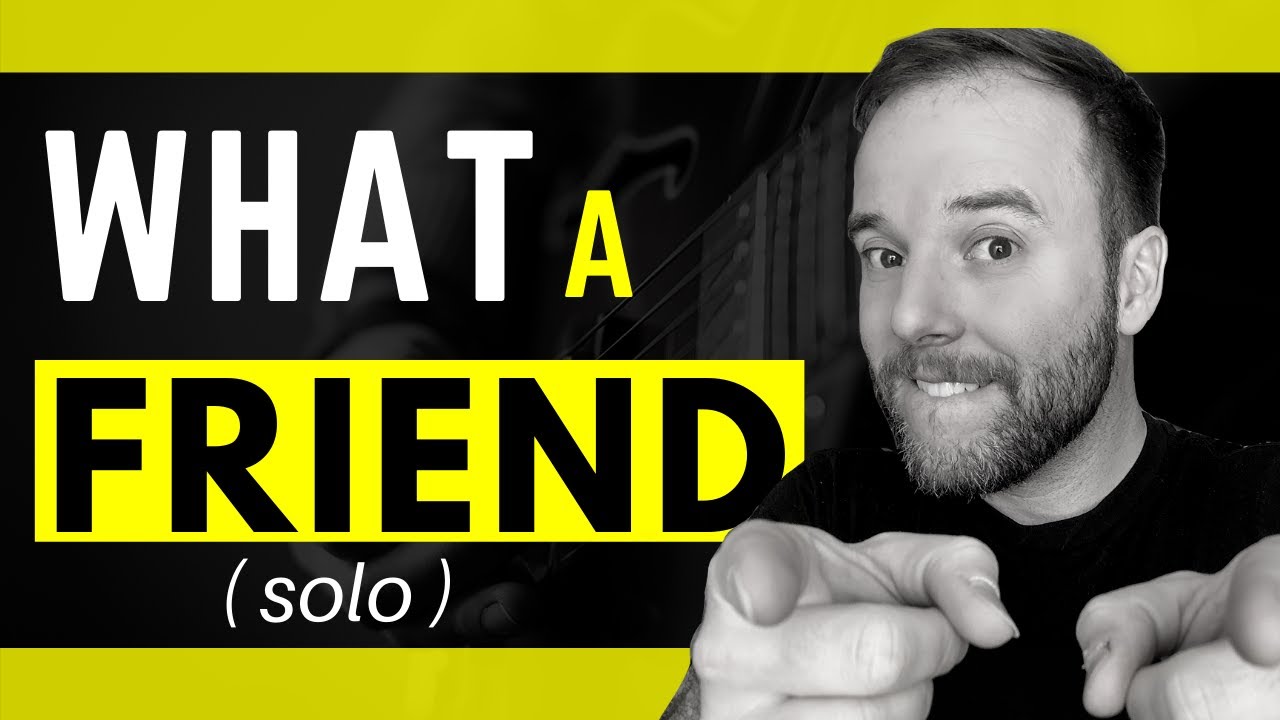 What a friend (solo) | Jimmy Lahaie