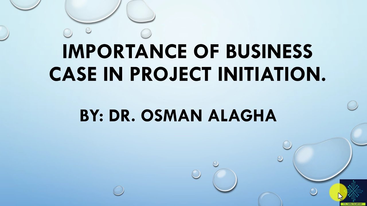 Importance of Business Case YouTube