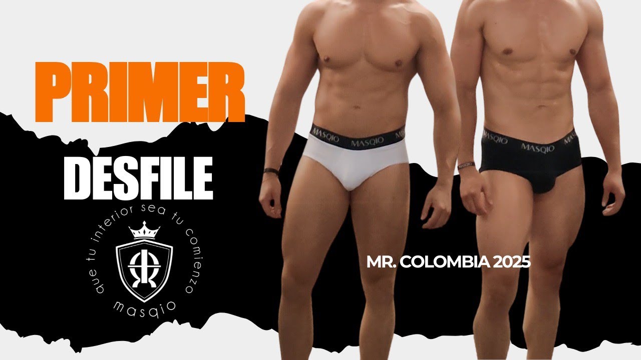 Así vivimos nuestro primer desfile de ropa interior junto a MR Colombia ...