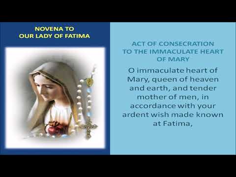 Our Lady of Fatima Novena