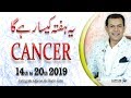 Cancer Weekly Horoscope from Sunday 14th April to Saturday 20th April 2019