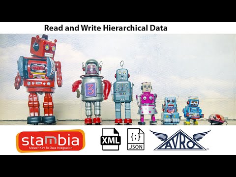 Read and Write Hierarchical Data( Xml, Json, Avro, Copybook Cobol ... )