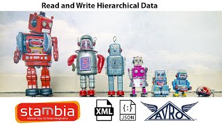 Read and Write Hierarchical Data( Xml, Json, Avro, Copybook Cobol ... )