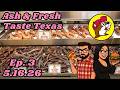 Ash & Fresh Taste Texas: Episode 3 - Ashlee's FIRST TIME Trying Buc-ees in Texas! 05.16.26