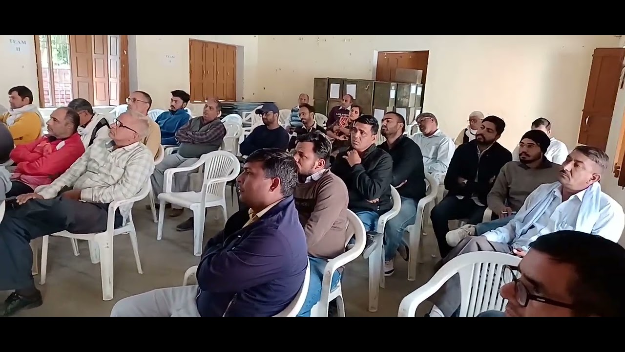 Oath for new sarpanch..training..2022 3 nov