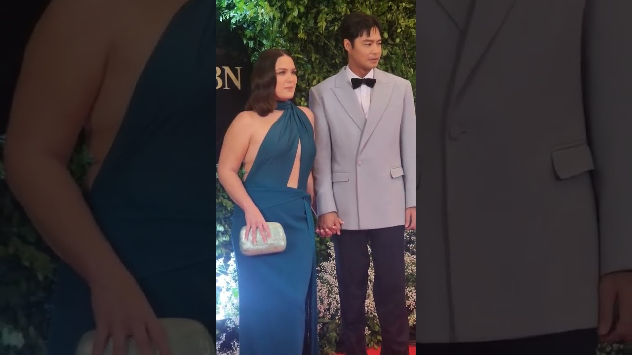 Embracing the red carpet are real life couple – Ria Atayde and Zanjoe Marudo! 