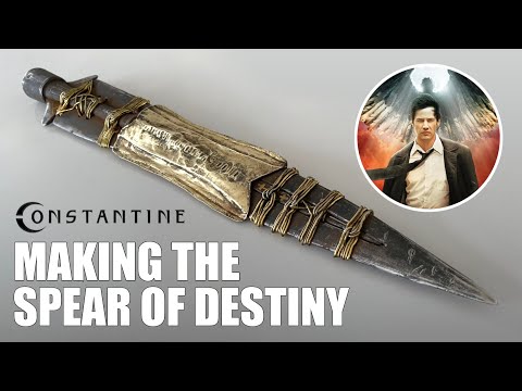 The Spear of Destiny prop replica from CONSTANTINE