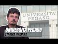 C'è un caso gigante che riguarda l'università Pegaso e la stampa
