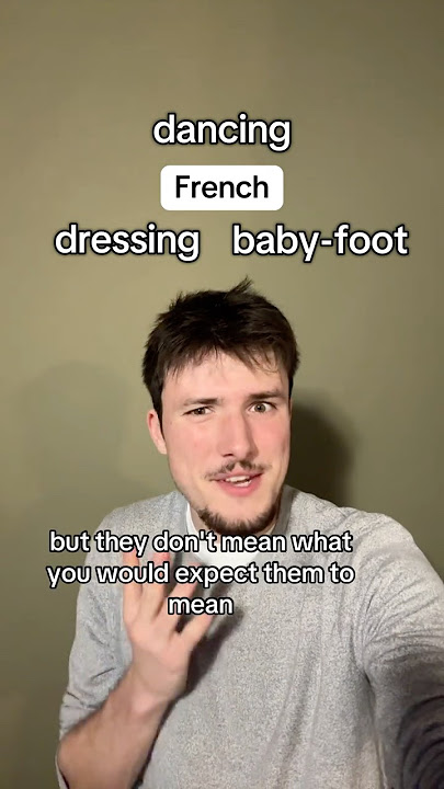 These words are French??