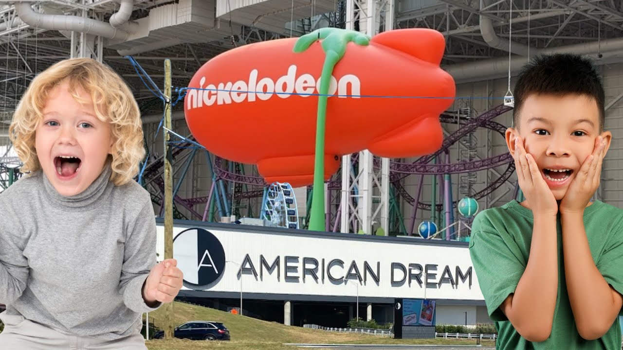 BEST MALL EVER!!! A Kids Tour of the American Dream Mall | East ...