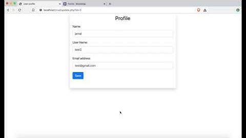 PHP Profile System -  How to query MySQL Data from Database (Part 5)