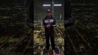 Standing 1,000 FT Above Chicago at Night 🏙️✨ (Hustlers Elevate) #shorts