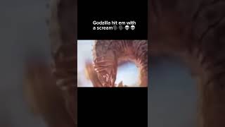 Godzilla hit em with a scream🗣🗣🗣💀 #capcut #capcutedit #Godzillaxkong #lilmabu #ddosama #evilempire