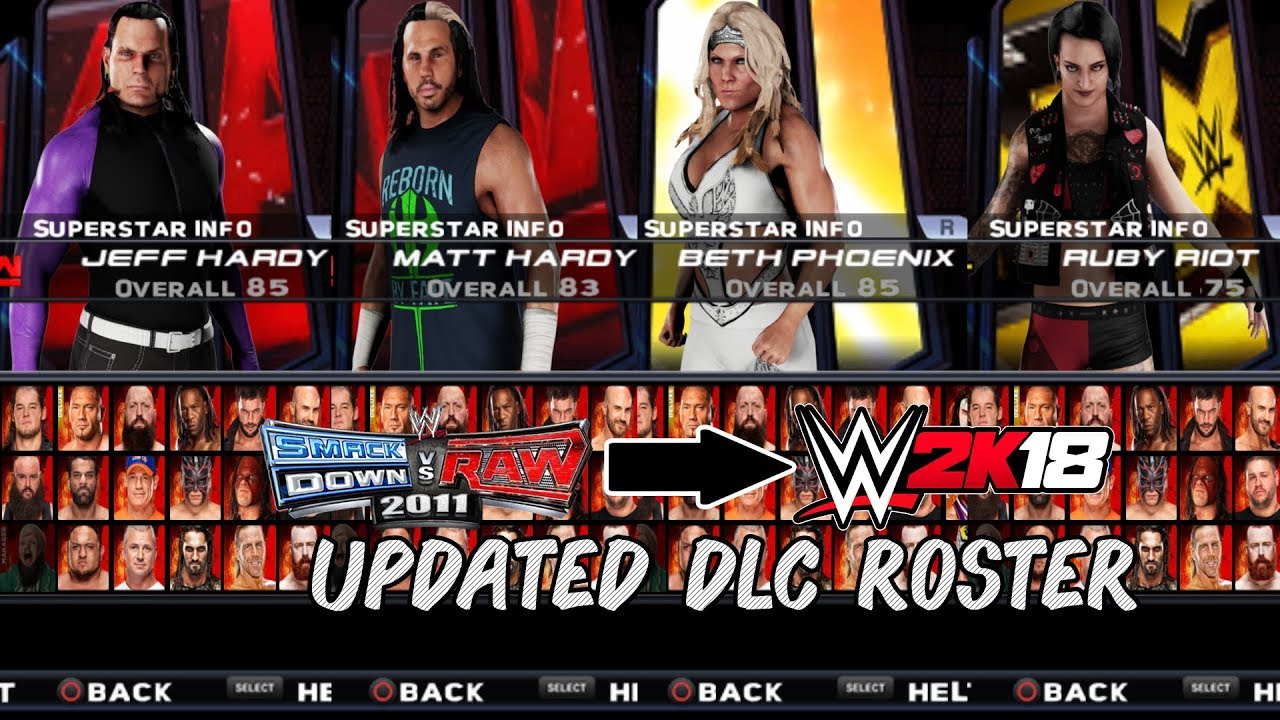 Wwe 2k18 Psp Android Ppsspp Updated Dlc No Model Roster Preview - how to set lights in wwe2k18 roblox youtube