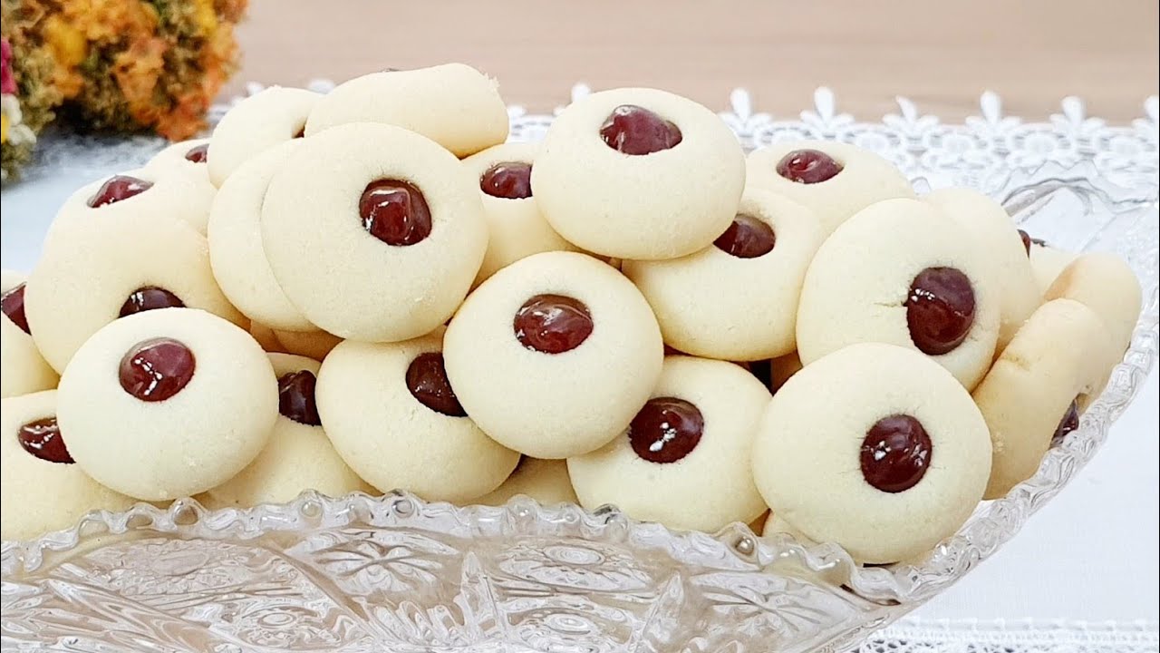 DERRETE NA BOCA!! BOLACHINHA MANTECAL COM 4 INGREDIENTES  - GOIABINHA