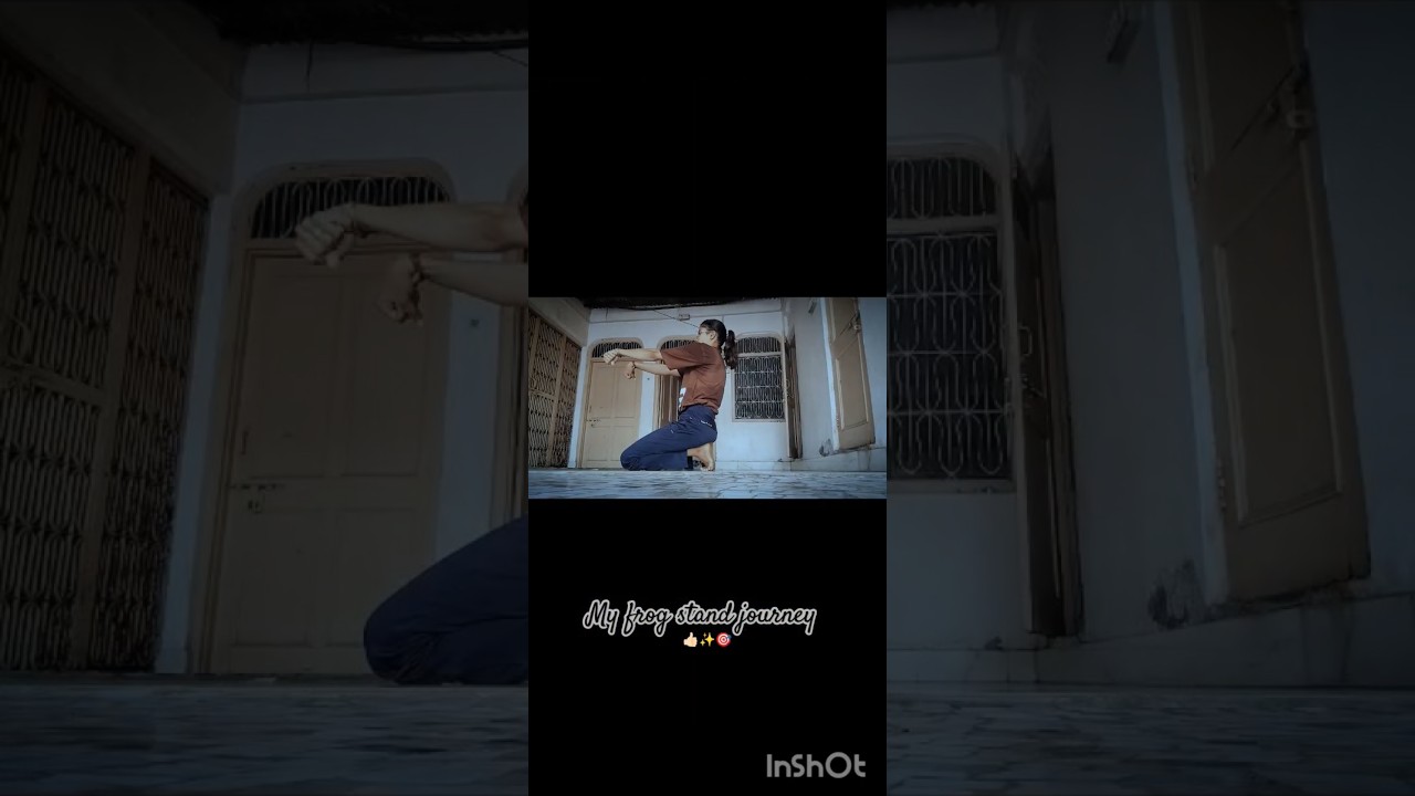 My frog stand journey✨🎯👍🏻