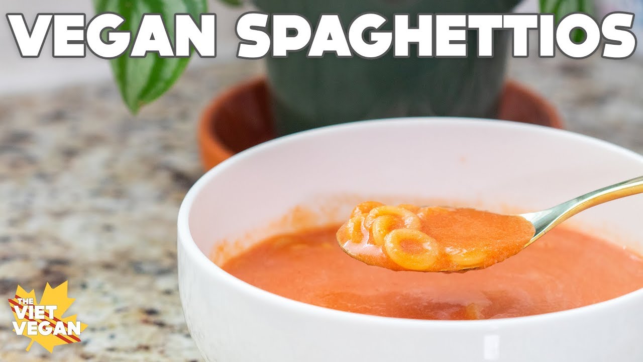 Vegan Spaghetti Os YouTube