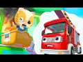 Fire Truck's Rescue Mission | Police Car | Learning Vehicles | Nursery Rhymes | Kids Songs | BabyBus