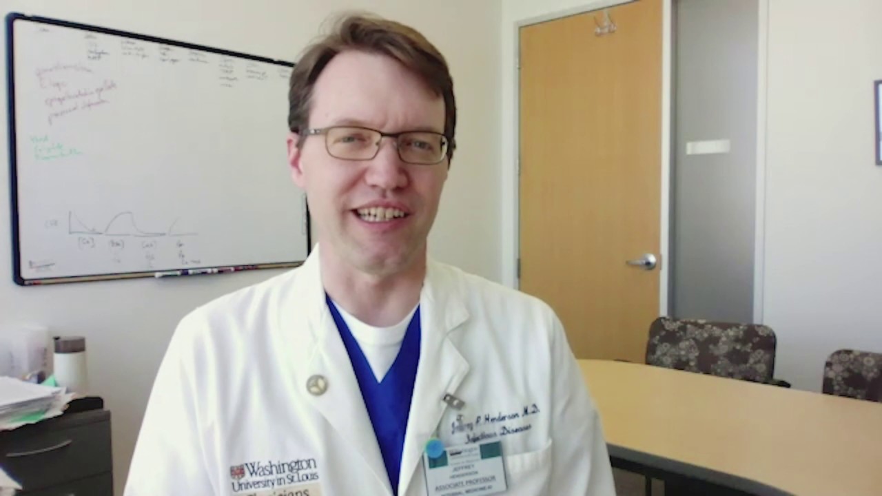 On the front lines: Infectious diseases specialist Jeffrey P. Henderson
